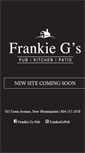 Mobile Screenshot of frankiegspub.com